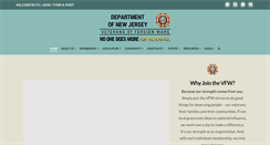 Desktop Screenshot of njvfw.org